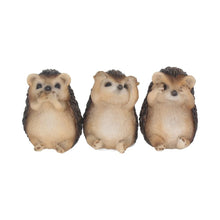 Load image into Gallery viewer, Three Wise Hedgehogs 8.5cm
