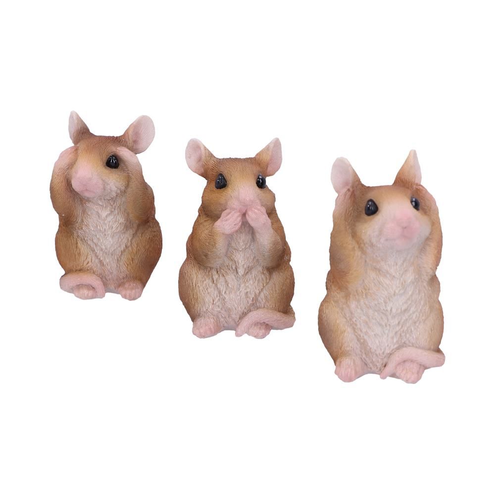 Three Wise Mice 8cm